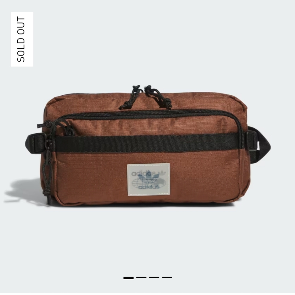 Adidas Adjustable Strap Fanny Crossbody Bag
